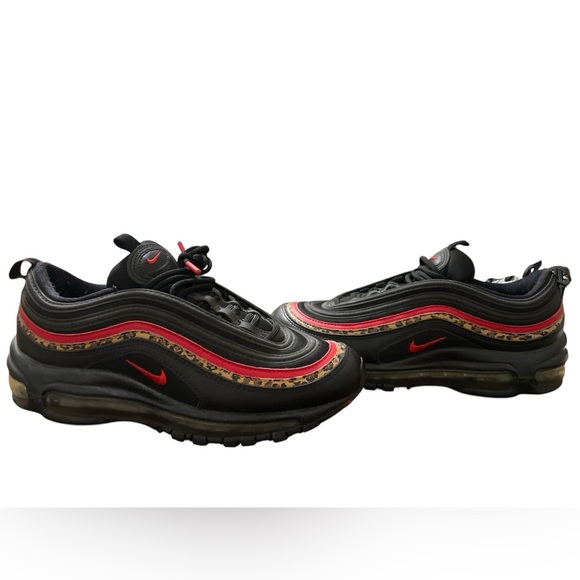 Nike Shoes - Nike Air Max 97 Black and Red Sneakers